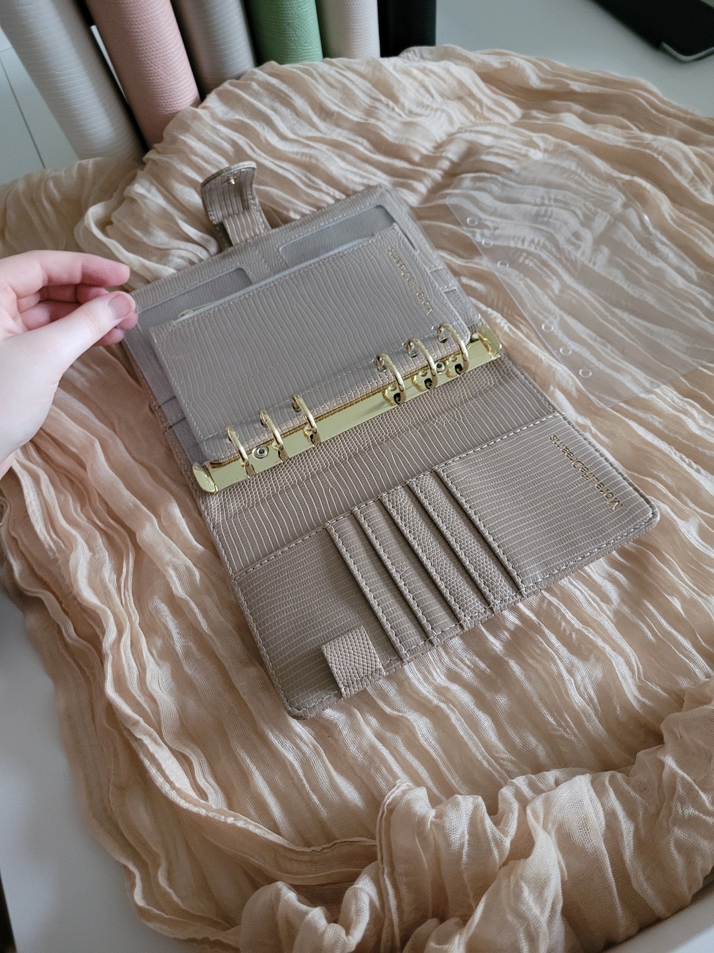 Budget Umschlag für A6 Binder "Clear"