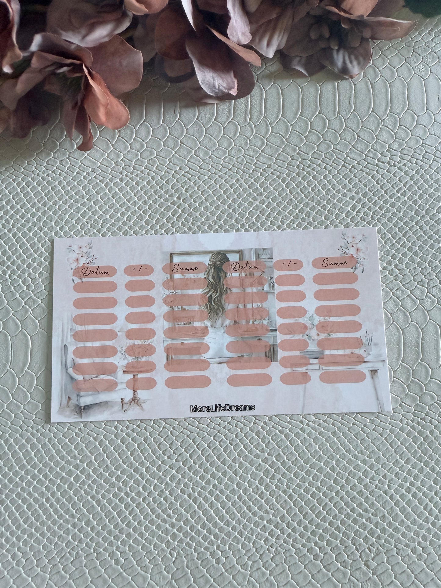 Challenge -Blush & Budget A6