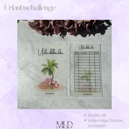 Challenge „Urlaubsbinder“ A6 Umschläge