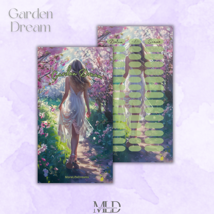 A6 Challenge "Garden Dream" zum einheften matt foliert