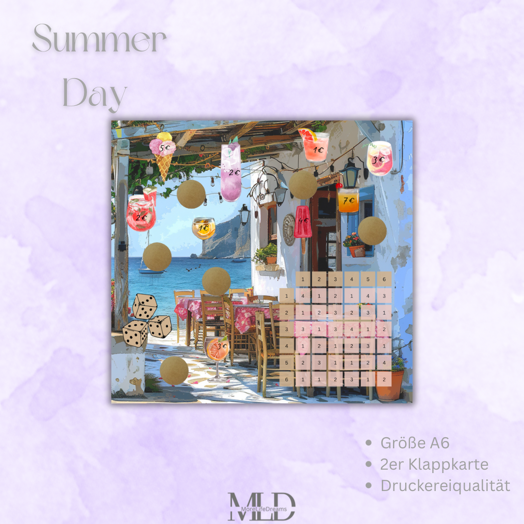 Klappkarte Summer Day