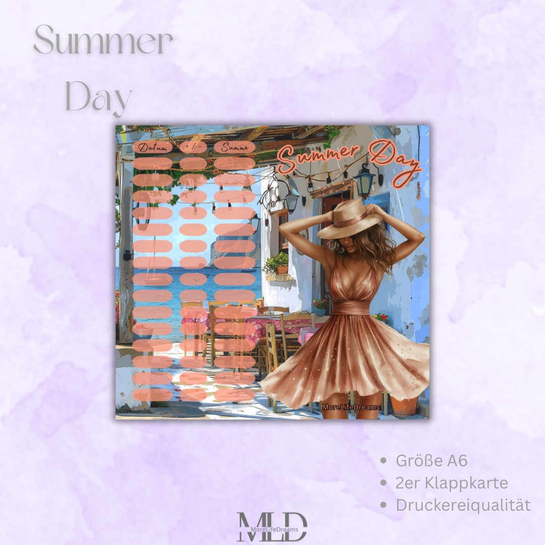 Klappkarte Summer Day