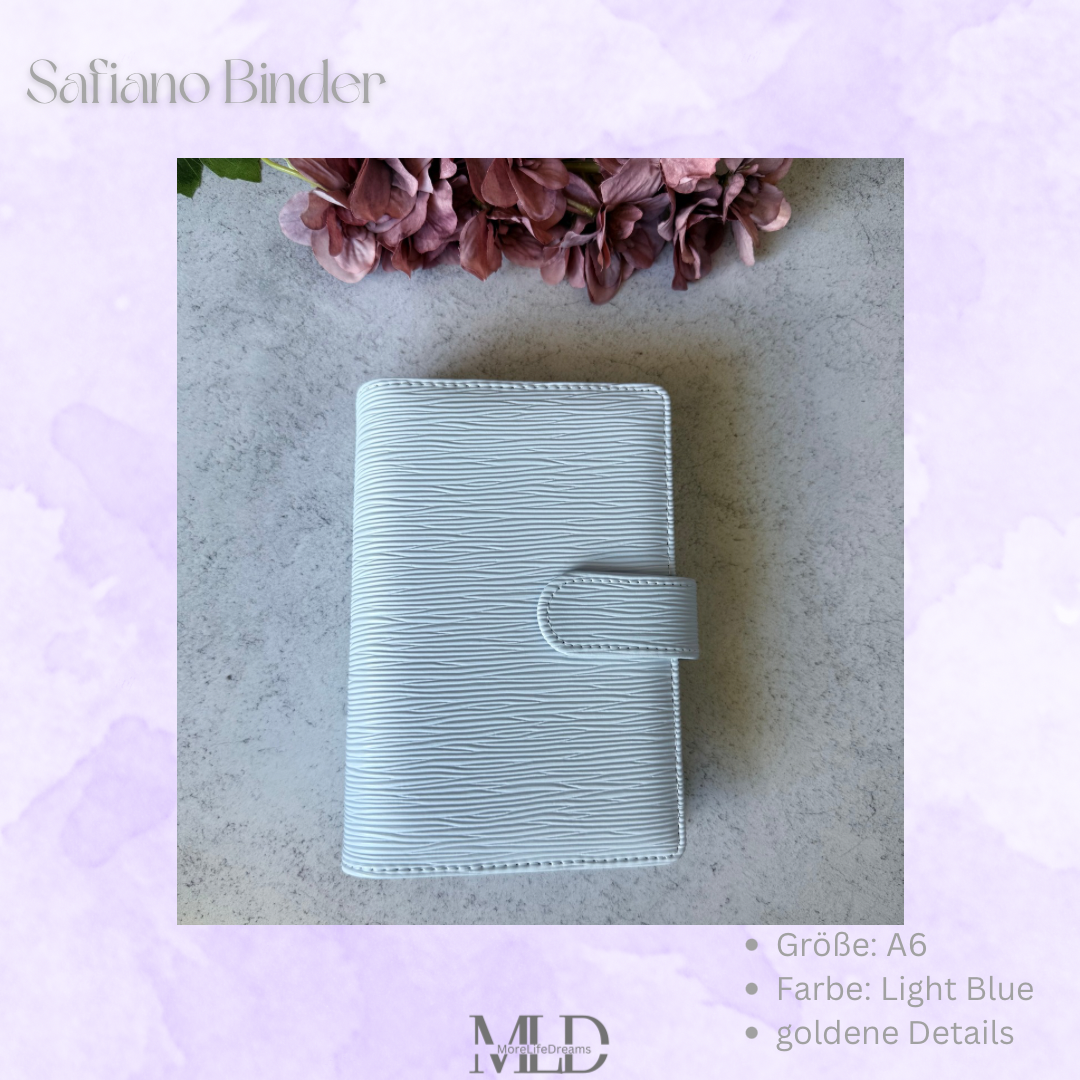 Safiano Budget Binder A6 • Cash Stuffing Organiser