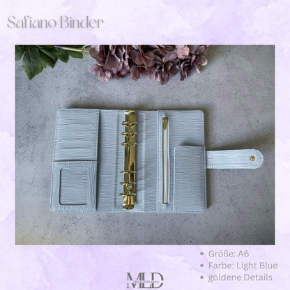 Safiano Budget Binder A6 • Cash Stuffing Organiser