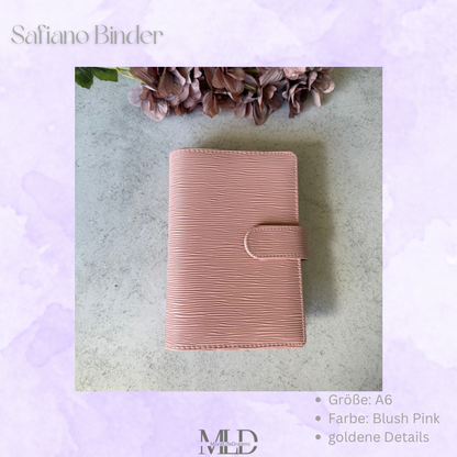 Safiano Budget Binder A6 • Cash Stuffing Organiser