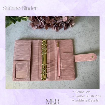 Safiano Budget Binder A6 • Cash Stuffing Organiser