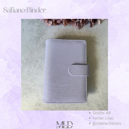 Safiano Budget Binder A6 • Cash Stuffing Organiser