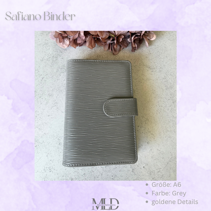 Safiano Budget Binder A6 • Cash Stuffing Organiser