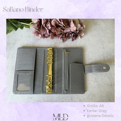 Safiano Budget Binder A6 • Cash Stuffing Organiser