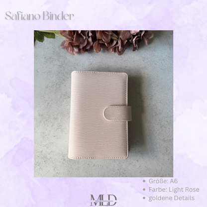 Safiano Budget Binder A6 • Cash Stuffing Organiser