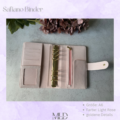 Safiano Budget Binder A6 • Cash Stuffing Organiser