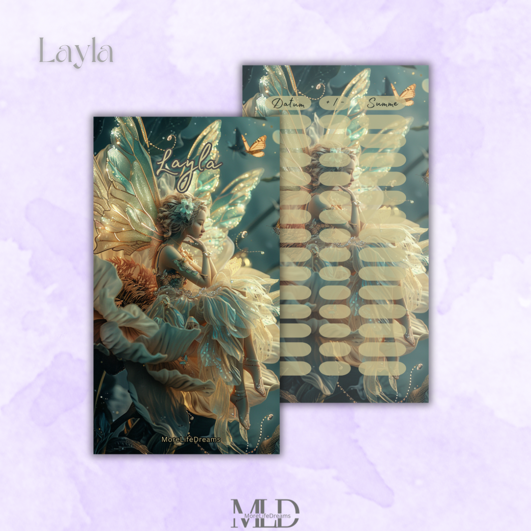 Challenge Layla zum einheften matt foliert